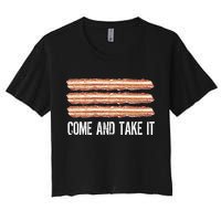 Come and Take It Bacon Crop Top
