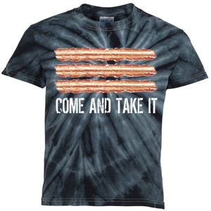 Come and Take It Bacon Kids Tie-Dye T-Shirt