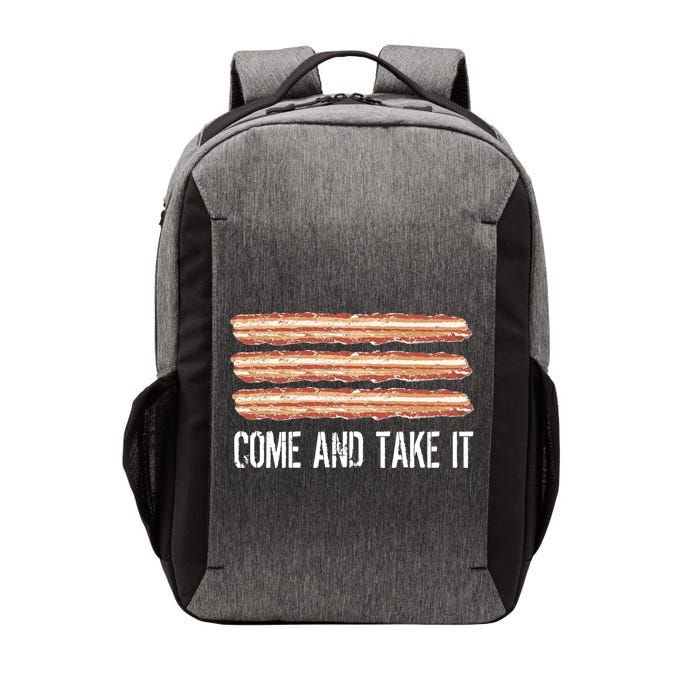 Come and Take It Bacon Vector Backpack