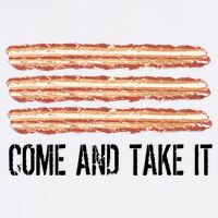 Come and Take It Bacon Garment-Dyed Sweatshirt