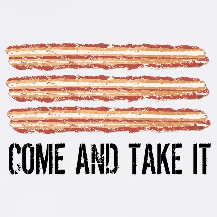 Come and Take It Bacon Garment-Dyed Sweatshirt