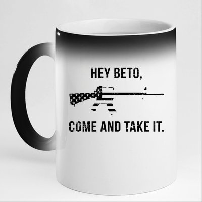 Come And Take It Beto 11oz Black Color Changing Mug