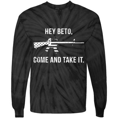Come And Take It Beto Tie-Dye Long Sleeve Shirt