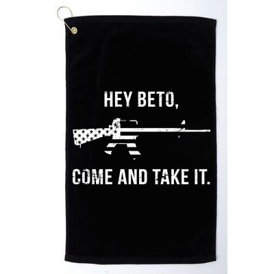 Come And Take It Beto Platinum Collection Golf Towel