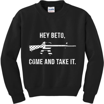Come And Take It Beto Kids Sweatshirt