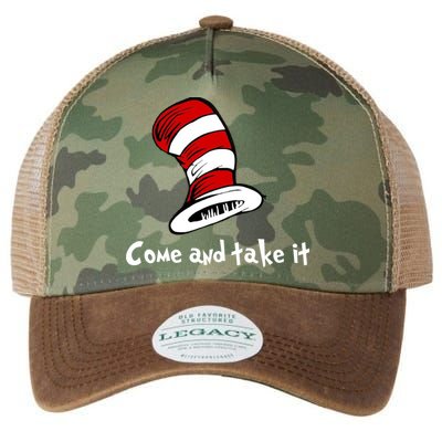Come And take It Funny Legacy Tie Dye Trucker Hat