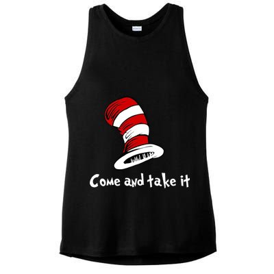 Come And take It Funny Ladies PosiCharge Tri-Blend Wicking Tank