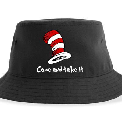 Come And take It Funny Sustainable Bucket Hat