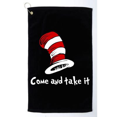 Come And take It Funny Golf Towel