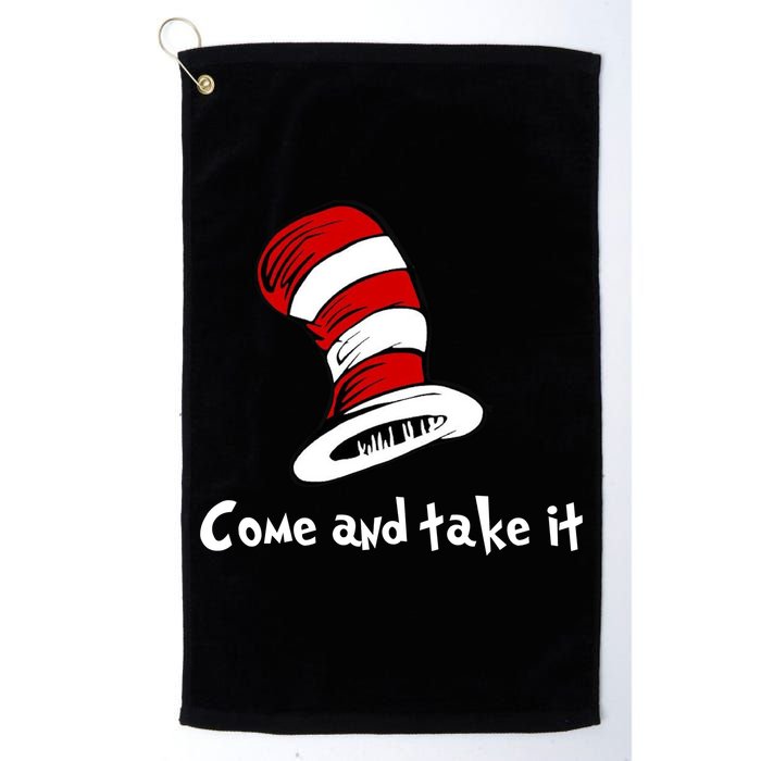 Come And take It Funny Golf Towel