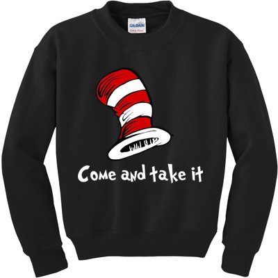 Come And take It Funny Kids Sweatshirt