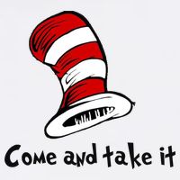 Come And take It Funny Garment-Dyed Sweatshirt