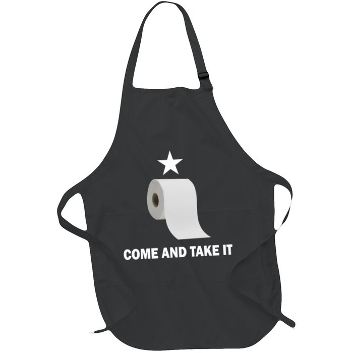 Come and Take It Funny Toilet Paper  Apron