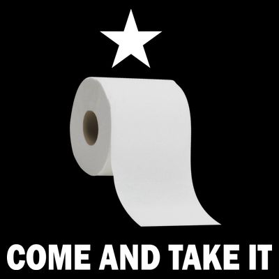 Come and Take It Funny Toilet Paper  T-Shirt