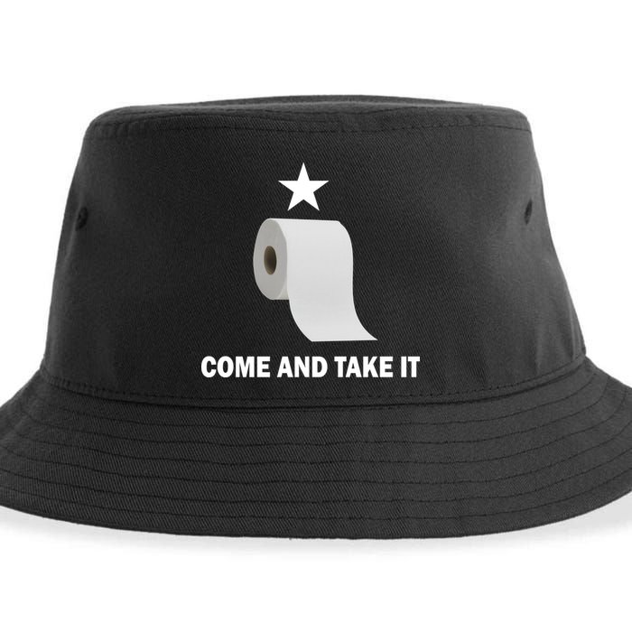 Come and Take It Funny Toilet Paper  Sustainable Bucket Hat