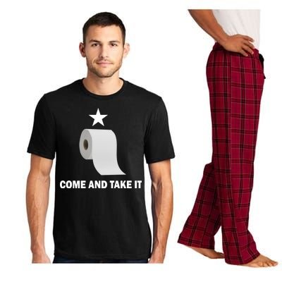 Come and Take It Funny Toilet Paper  Pajama Set