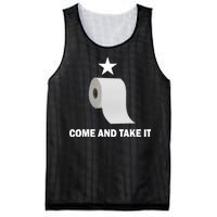 Come and Take It Funny Toilet Paper  Mesh Reversible Basketball Jersey Tank