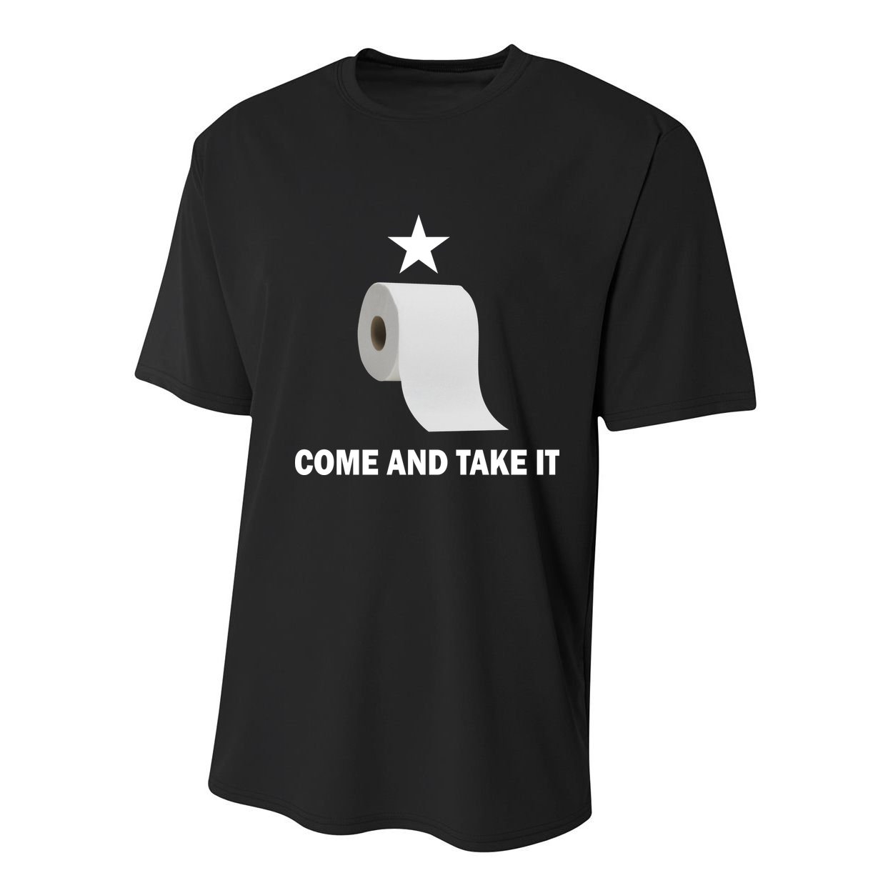 Come and Take It Funny Toilet Paper  Youth Performance Sprint T-Shirt