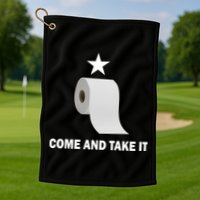 Come and Take It Funny Toilet Paper  Golf Towel