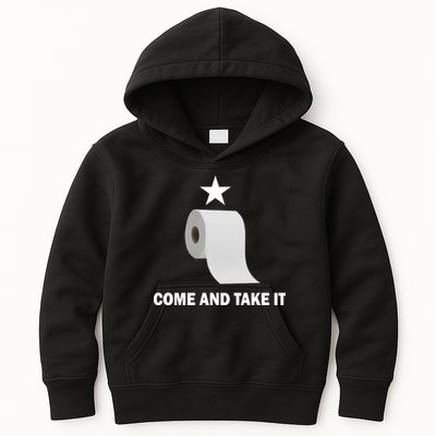 Come and Take It Funny Toilet Paper  Kids Hoodie
