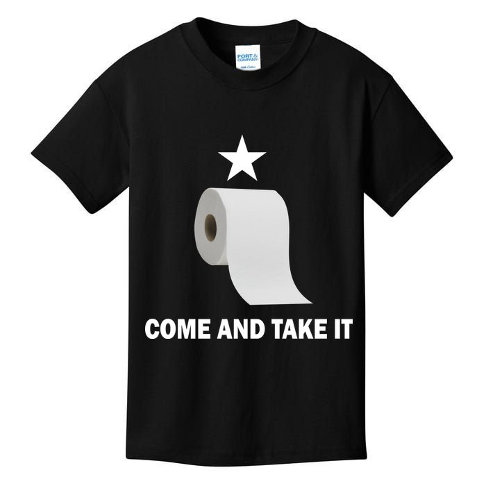 Come and Take It Funny Toilet Paper  Kids T-Shirt