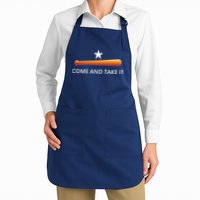 Come and Take It Houston Vintage Baseball Bat Flag Apron