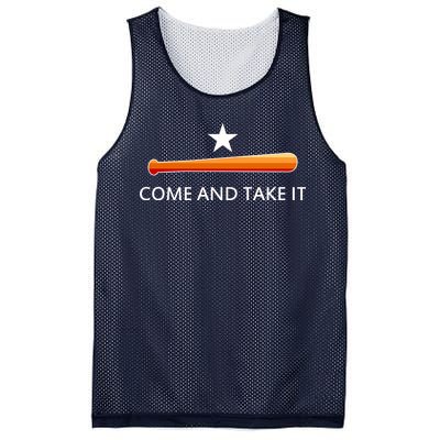 Come and Take It Houston Vintage Baseball Bat Flag Mesh Reversible Basketball Jersey Tank