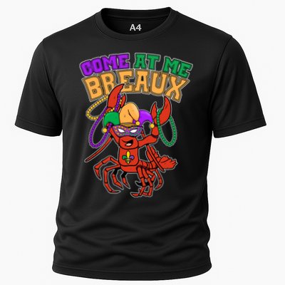 Come At Me Breaux Mardi Gras Crawfish Performance Shirt