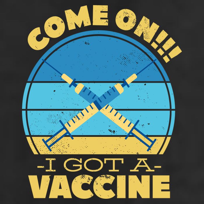 Come On I Got A Vaccine Golf Towel