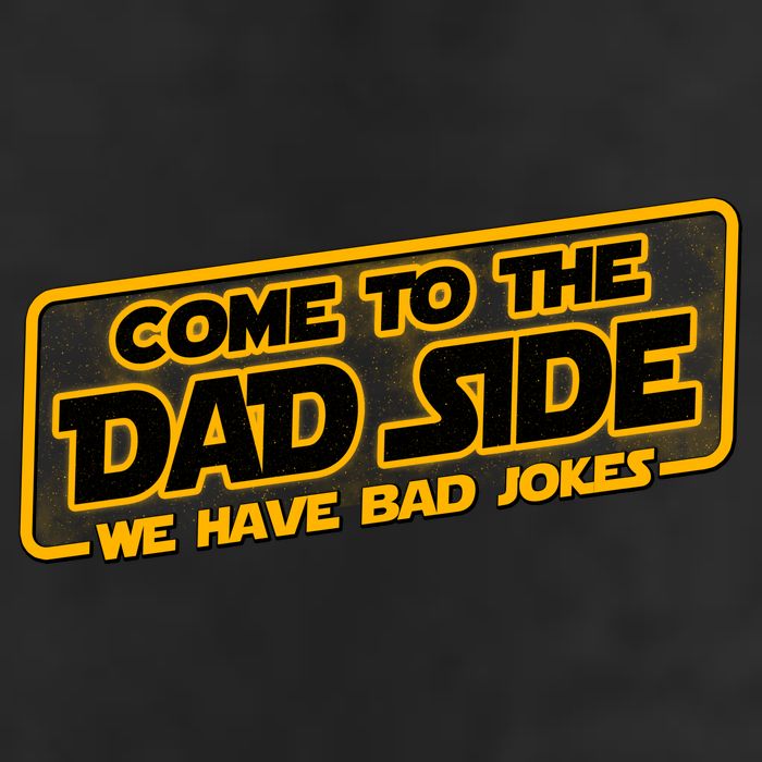 Come To The Dad Side We Have Bad Jokes Golf Towel