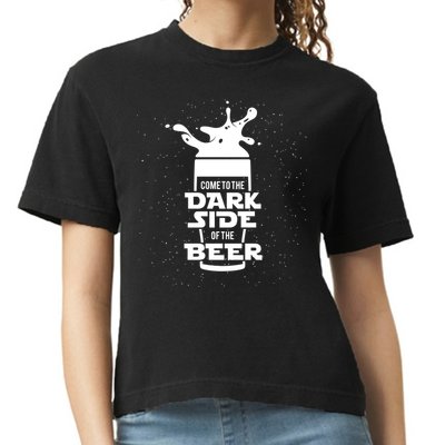Come To The Dark Side Of The Beer Comfort Colors Boxy T-Shirt