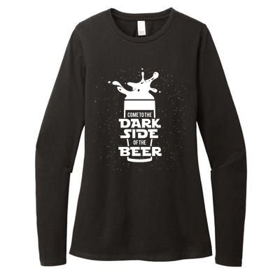 Come To The Dark Side Of The Beer Womens CVC Long Sleeve Shirt