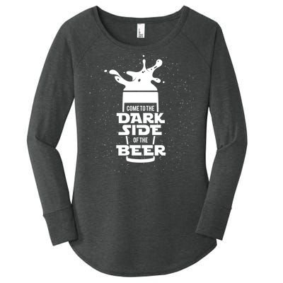 Come To The Dark Side Of The Beer Women's Perfect Tri Tunic Long Sleeve Shirt