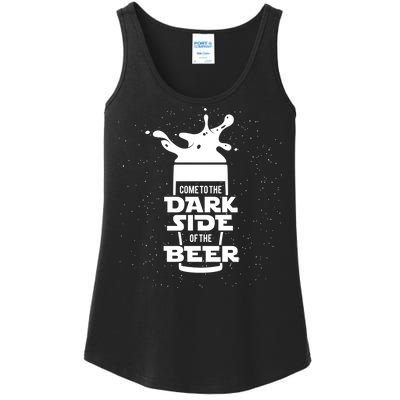 Come To The Dark Side Of The Beer Ladies Essential Tank