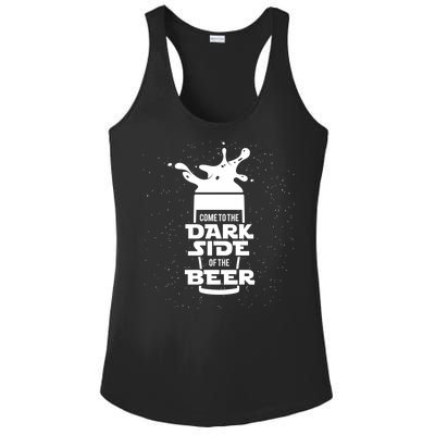 Come To The Dark Side Of The Beer Ladies PosiCharge Competitor Racerback Tank