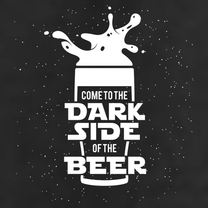Come To The Dark Side Of The Beer Golf Towel
