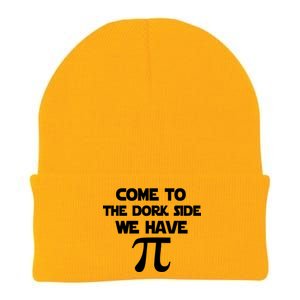 Come To The Dork Side We Have Pi Knit Cap Winter Beanie