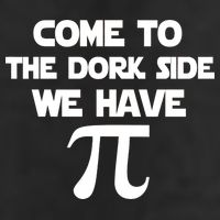 Come To The Dork Side We Have Pi Garment-Dyed Fleece Hoodie