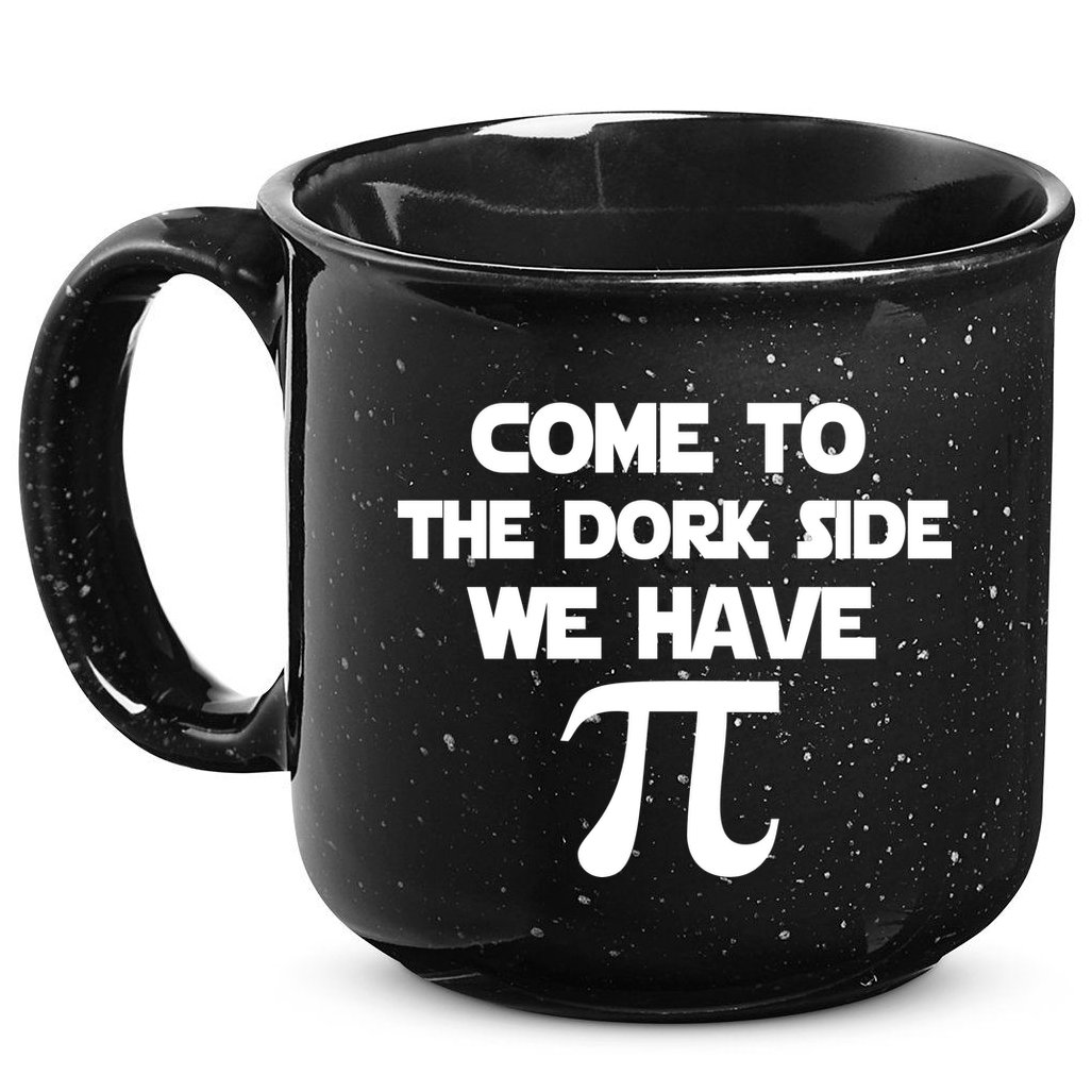 Come To The Dork Side We Have Pi 15oz Campfire Ceramic Mug