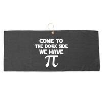 Come To The Dork Side We Have Pi Large Microfiber Waffle Golf Towel