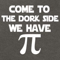 Come To The Dork Side We Have Pi Cotton Canvas Backpack