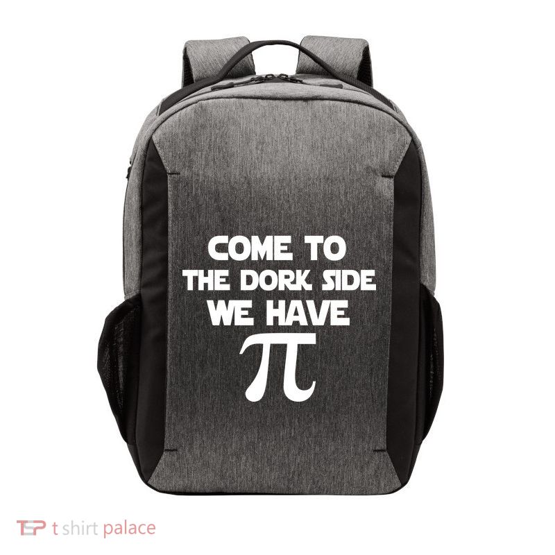 Come To The Dork Side We Have Pi Vector Backpack