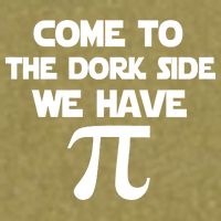 Come To The Dork Side We Have Pi Garment-Dyed Women's Muscle Tee