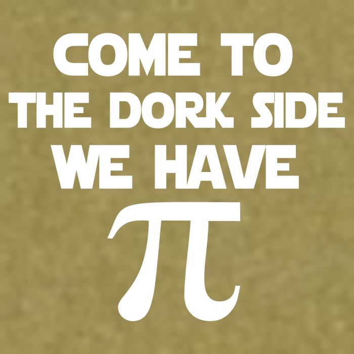 Come To The Dork Side We Have Pi Garment-Dyed Women's Muscle Tee