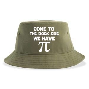 Come To The Dork Side We Have Pi Sustainable Bucket Hat