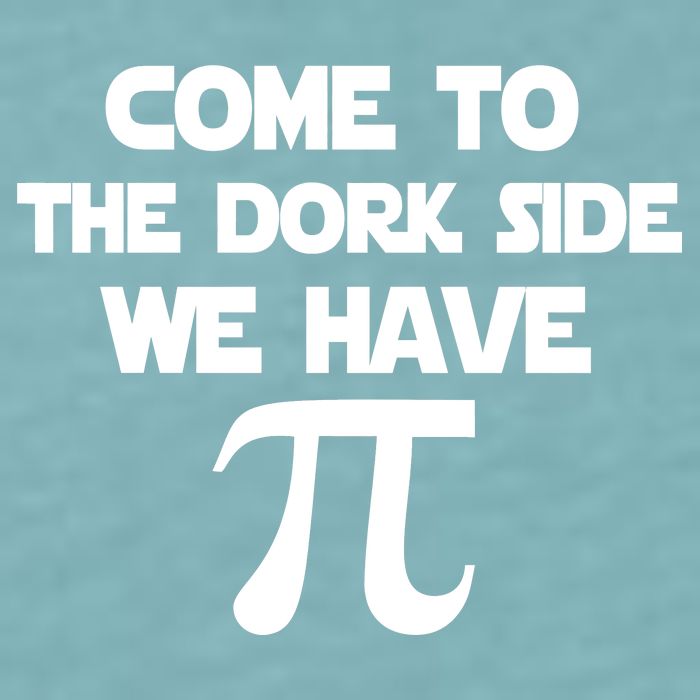 Come To The Dork Side We Have Pi Sueded Cloud Jersey T-Shirt