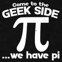 Come To The Geek Side We Have Pi 3.14 Pi Day March 14 Ladies PosiCharge Tri-Blend Wicking Tank