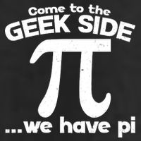 Come To The Geek Side We Have Pi 3.14 Pi Day March 14 7 Panel Mesh Trucker Snapback Hat