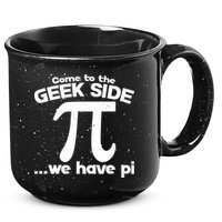 Come To The Geek Side We Have Pi 3.14 Pi Day March 14 15oz Campfire Ceramic Mug