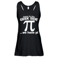 Come To The Geek Side We Have Pi 3.14 Pi Day March 14 Ladies Essential Flowy Tank